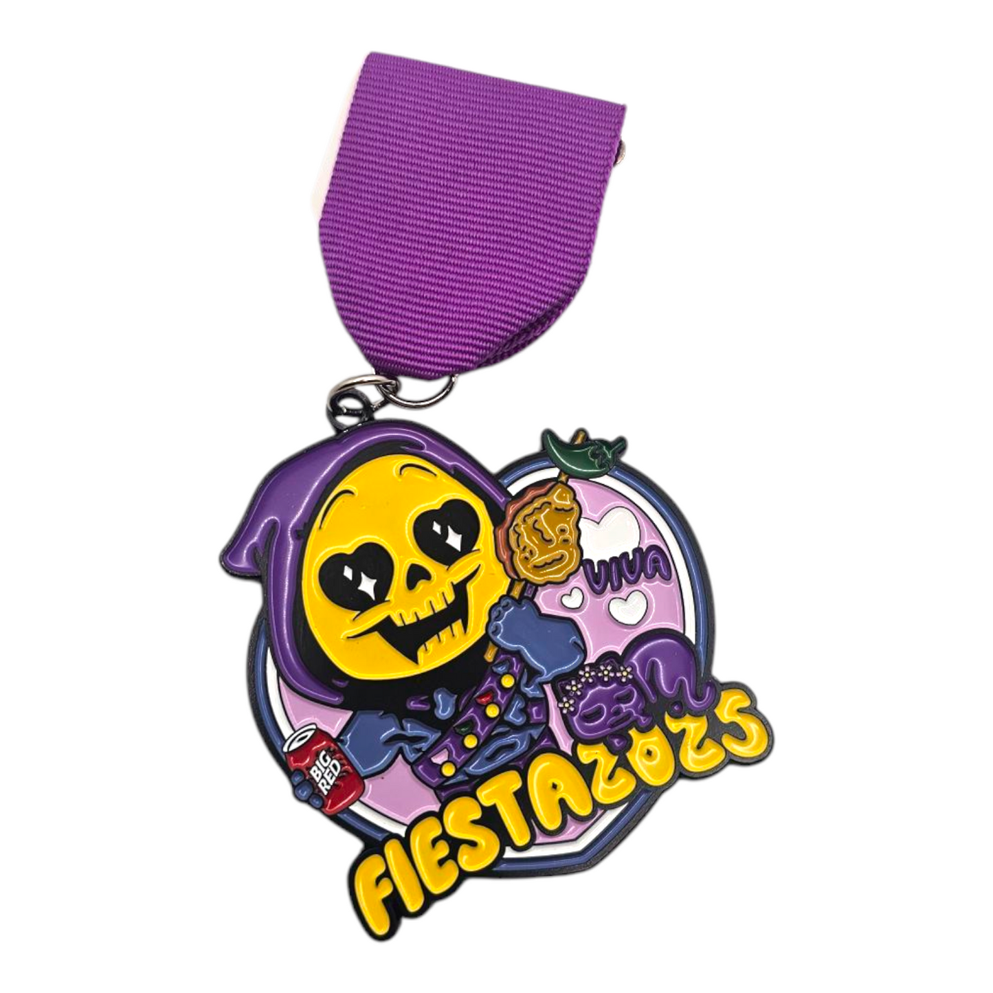 2025 Cute Skeletor MYAWW Big Red Fiesta Medal