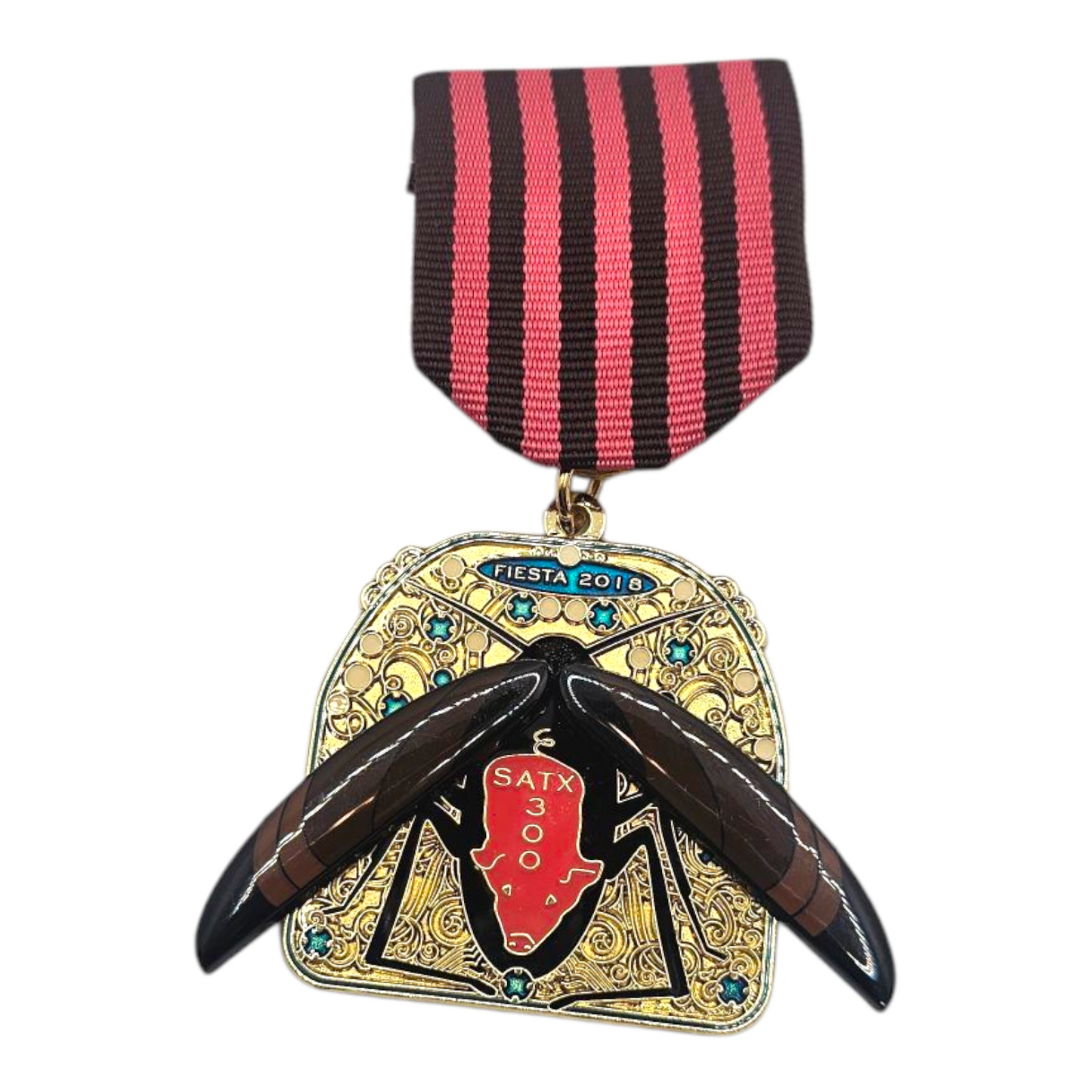 2018 Cucaracha split wing 300 Fiesta Medal
