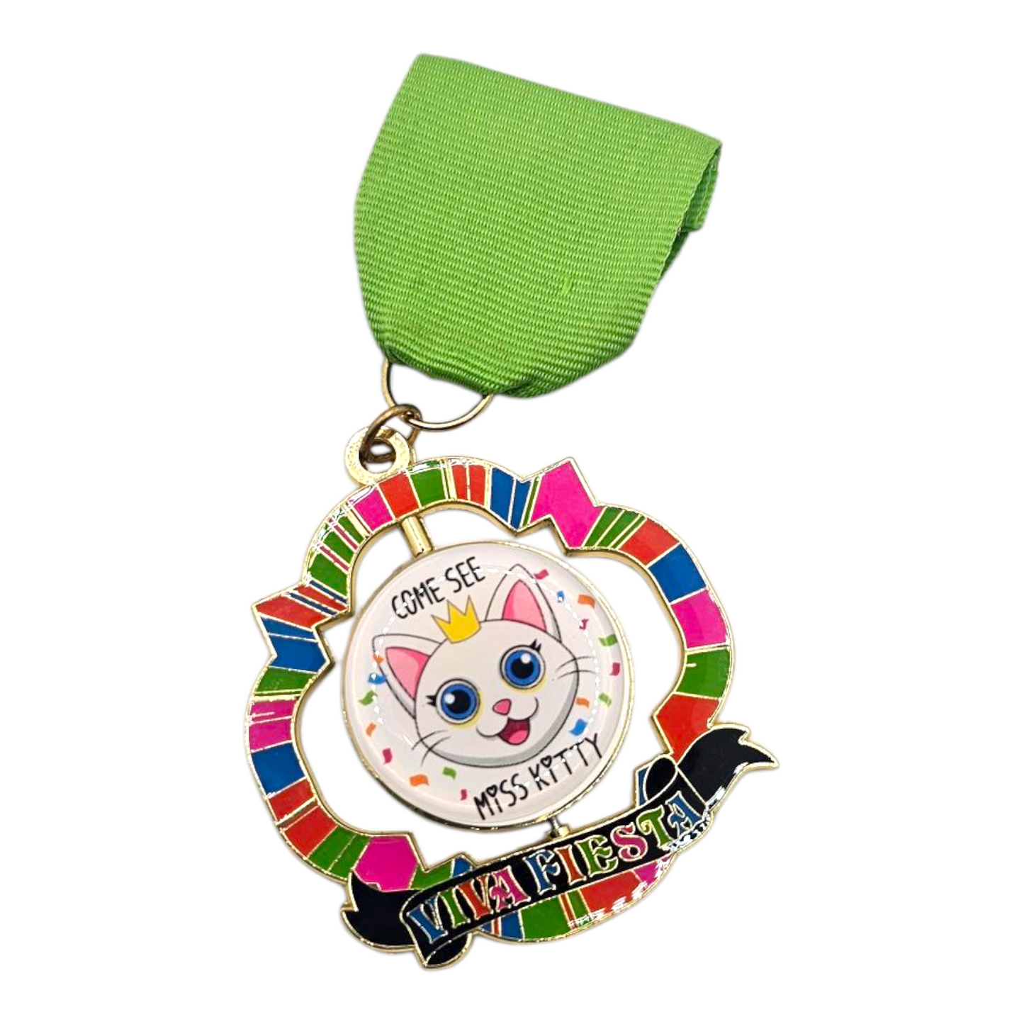 2025 River City Produce Come See Miss Kitty Fiesta Medal