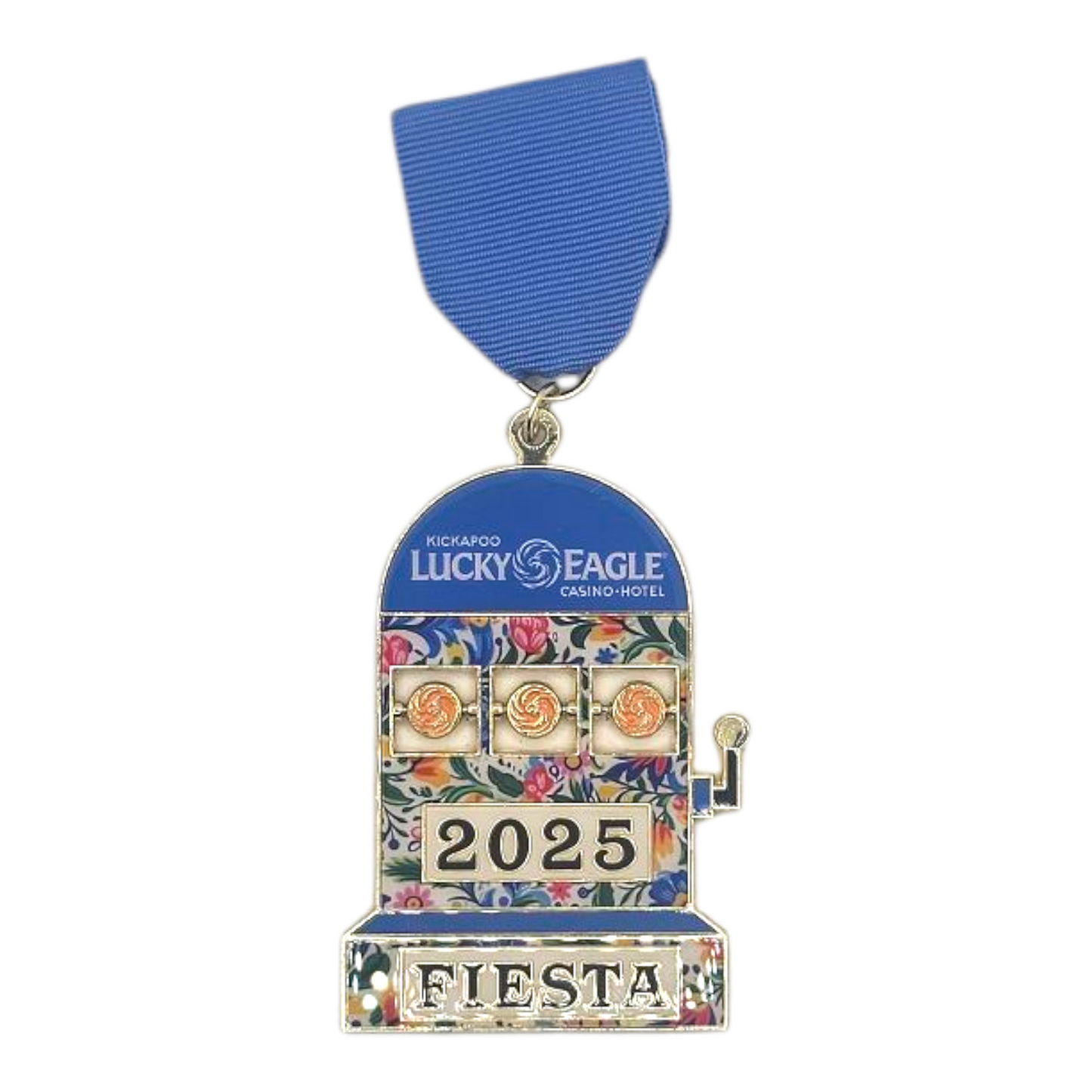 2025 Lucky Eagle Casino Slot Machine Fiesta Medal