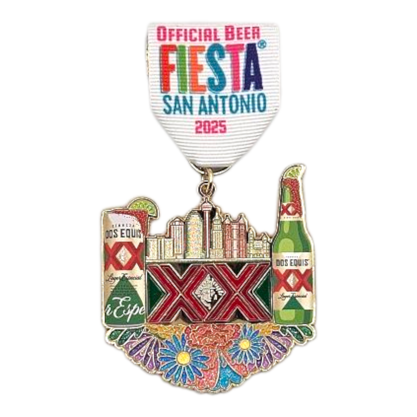 2025 Dos XX Official Beer Fiesta Medal