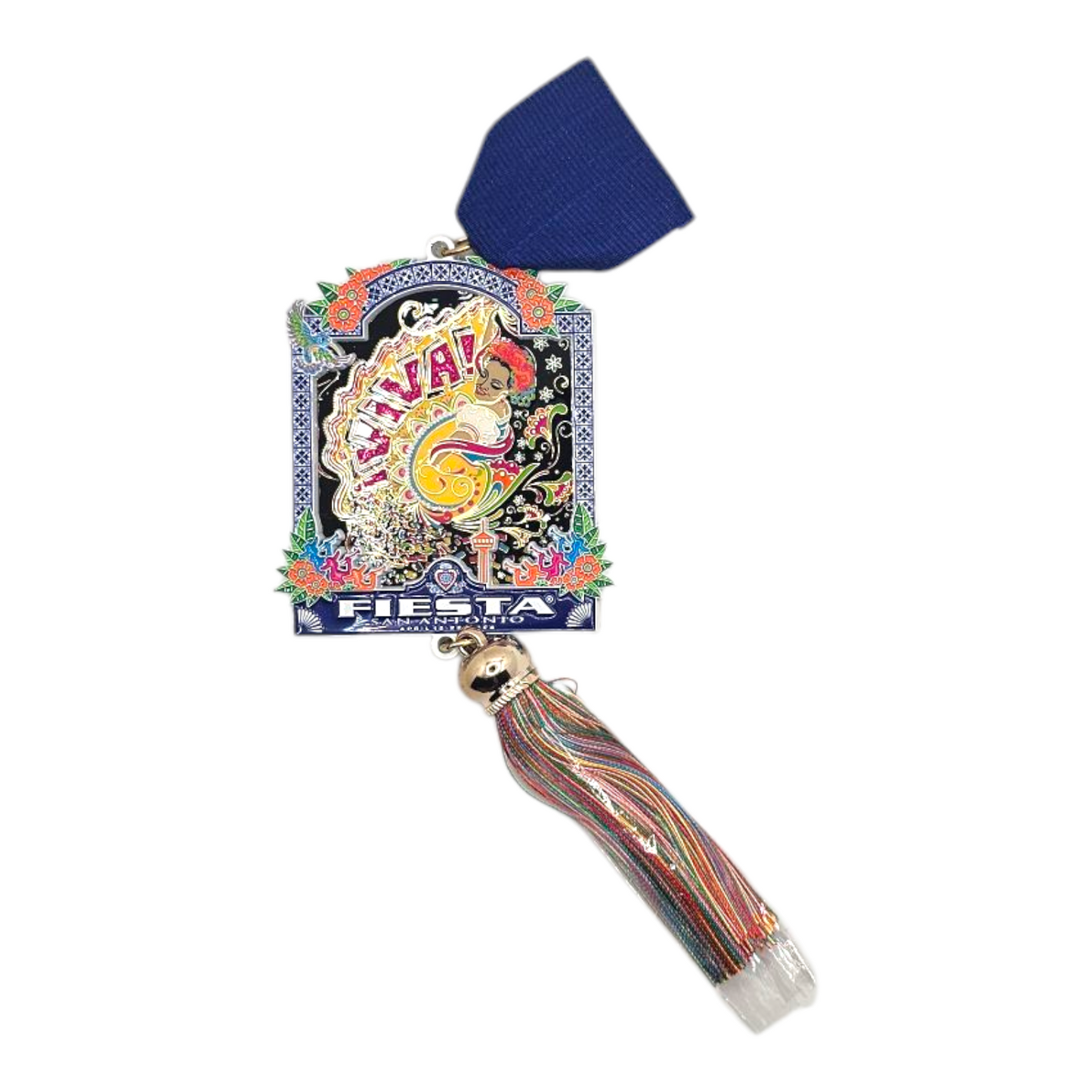 2024 Official Fiesta Poster David Durbin Fiesta Medal
