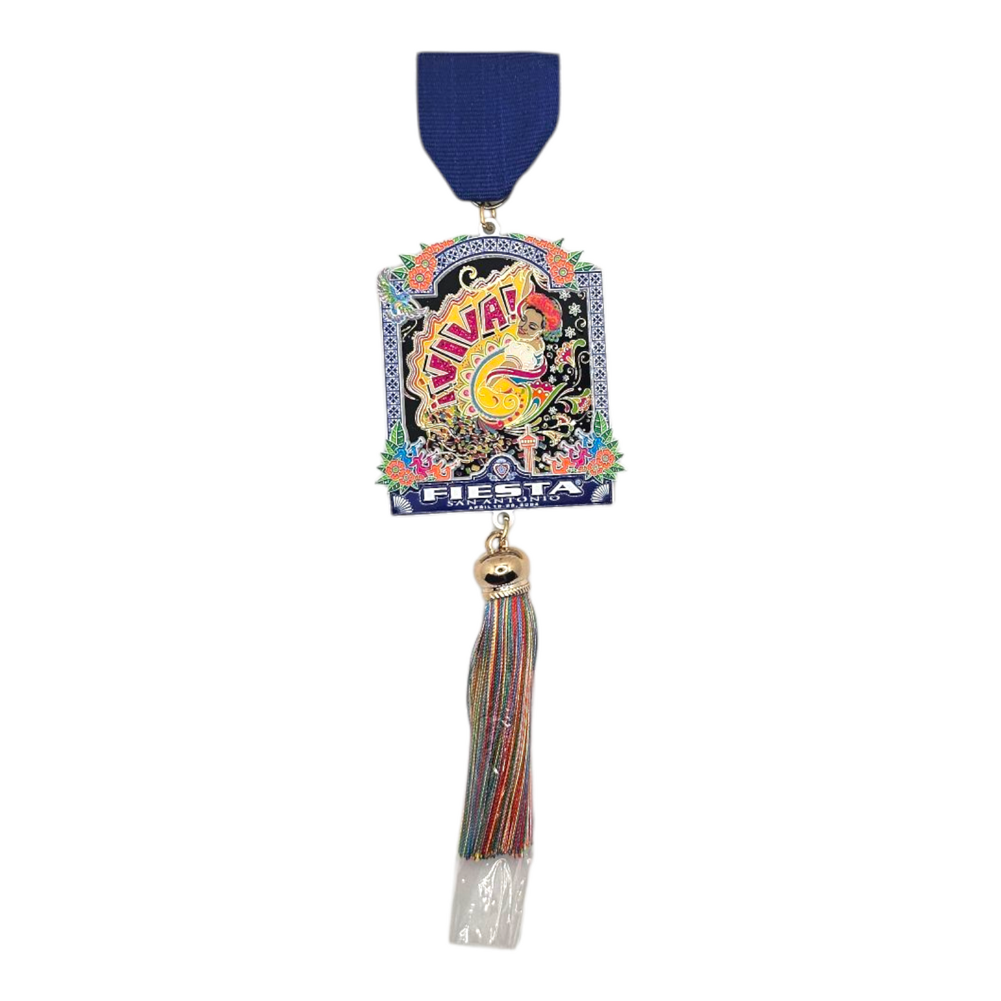 2024 Official Fiesta Poster David Durbin Fiesta Medal