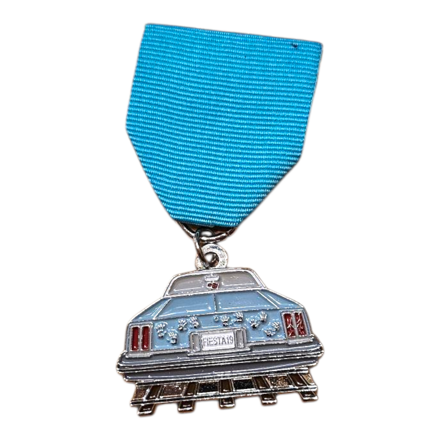 2019 SA Flavor Ghost Tracks Car Hands Fiesta Medal