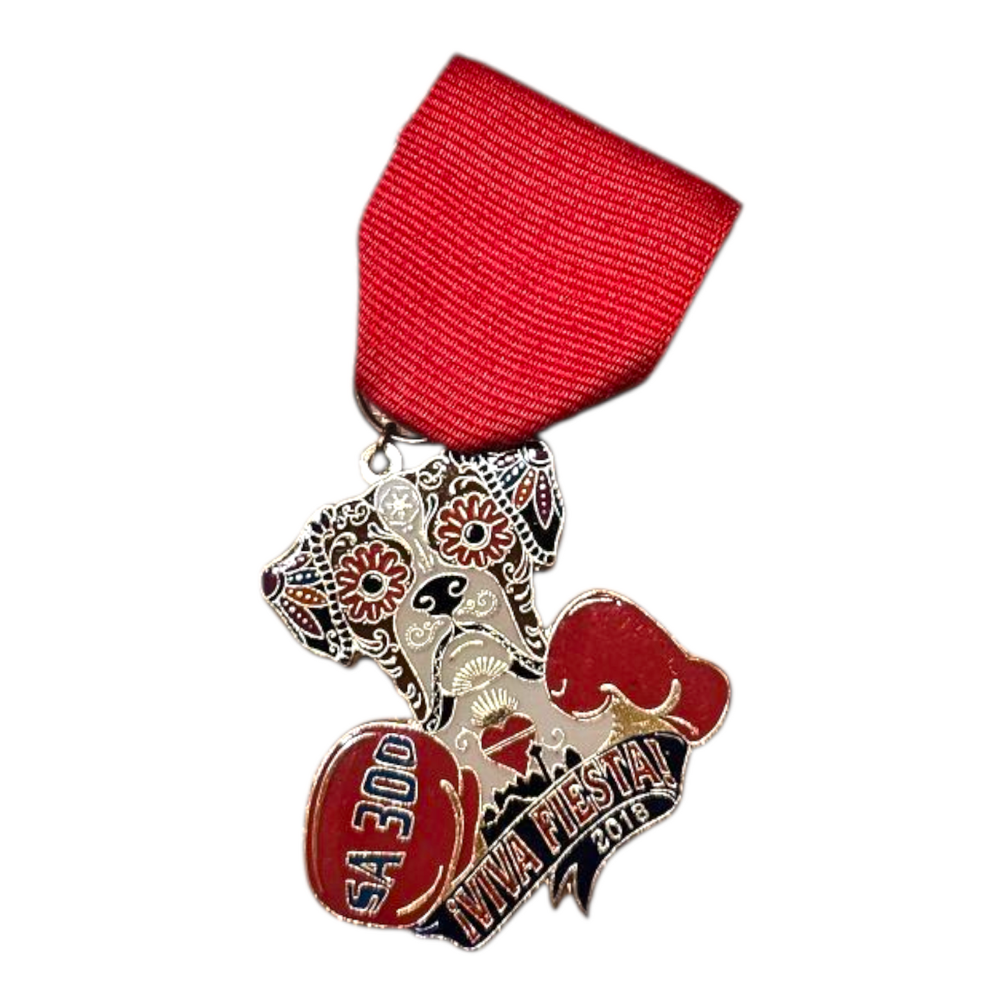 2018 SA 300 Boxer Viva Fiesta Medal