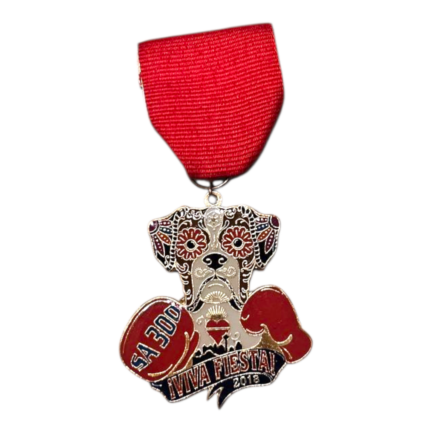2018 SA 300 Boxer Viva Fiesta Medal