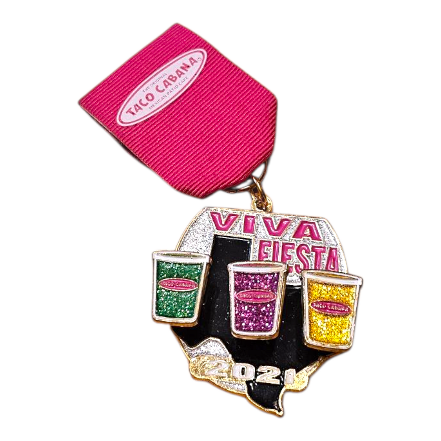2021 Taco Cabana Margarita Cup Texas Fiesta Medal