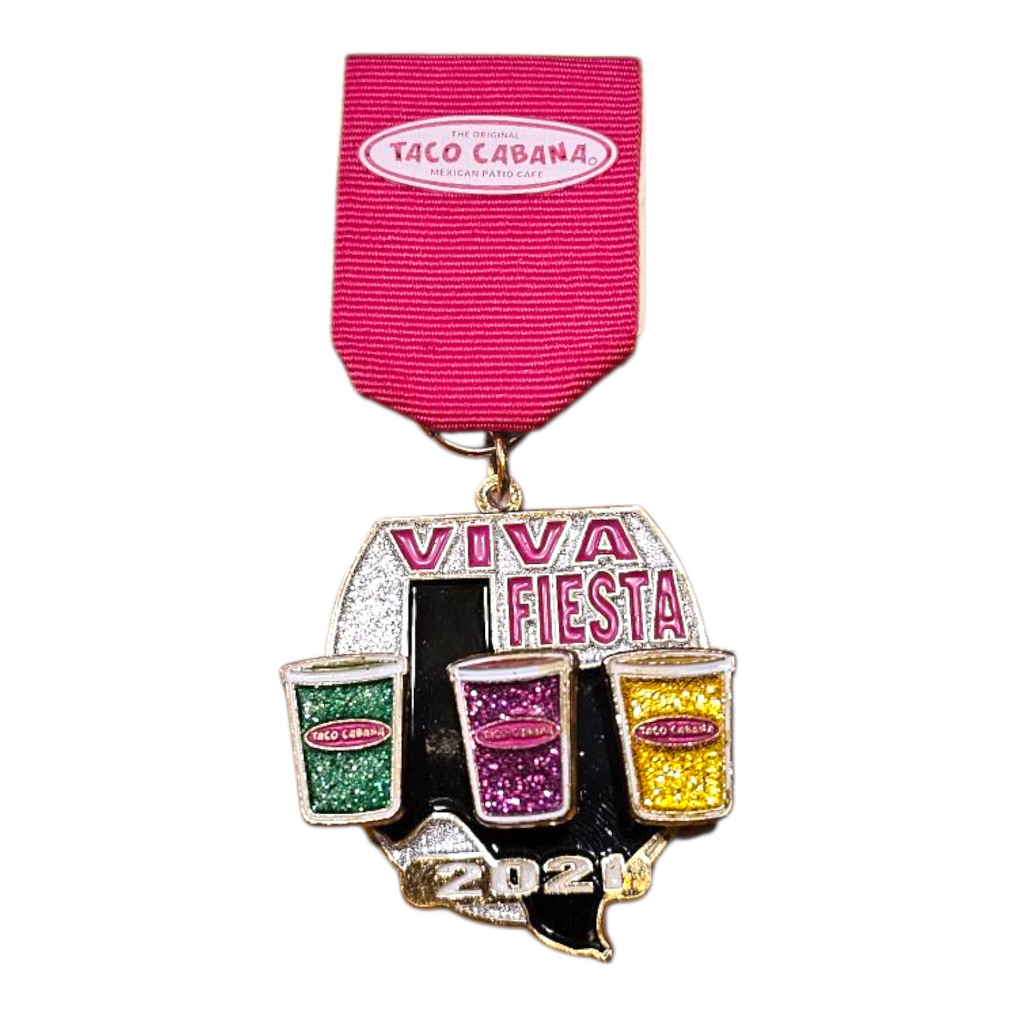 2021 Taco Cabana Margarita Cup Texas Fiesta Medal
