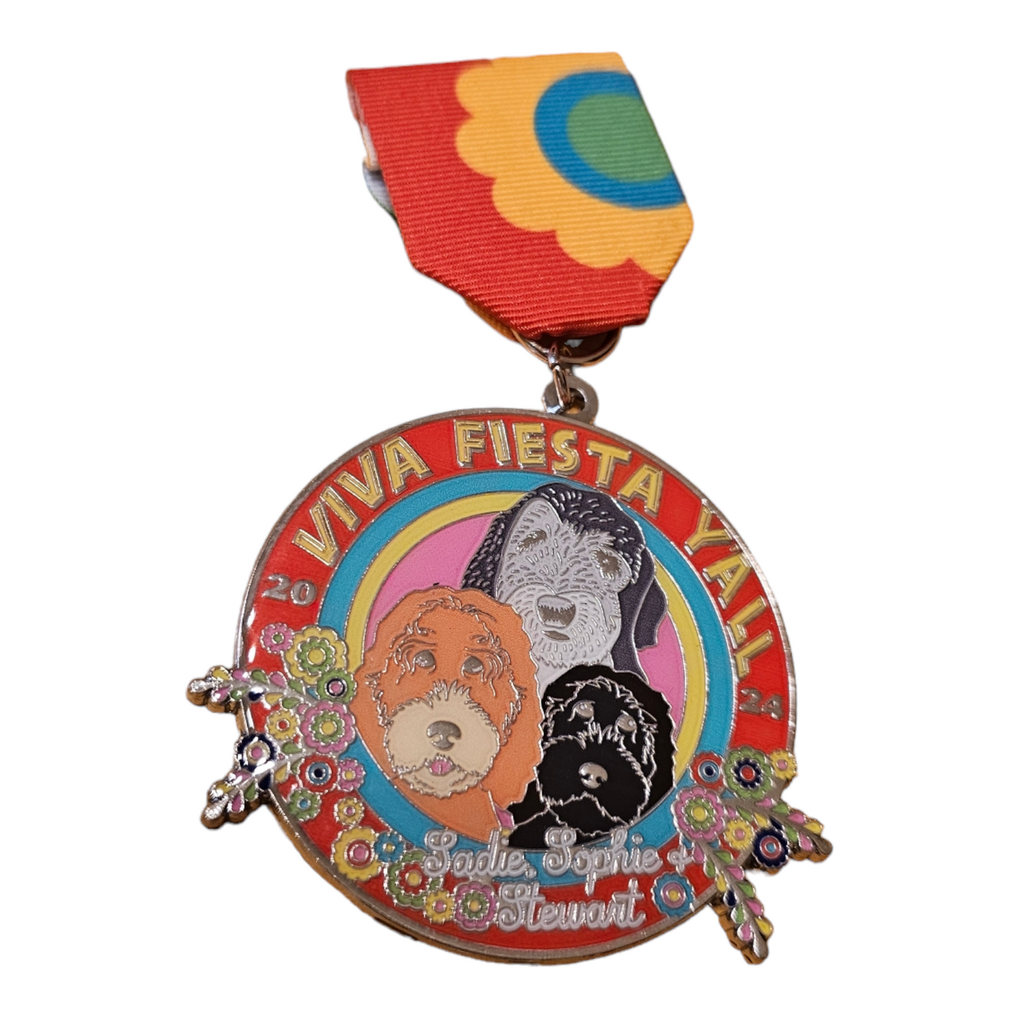 2024 "VIVA Fiesta Yall" Dog Fiesta Medal