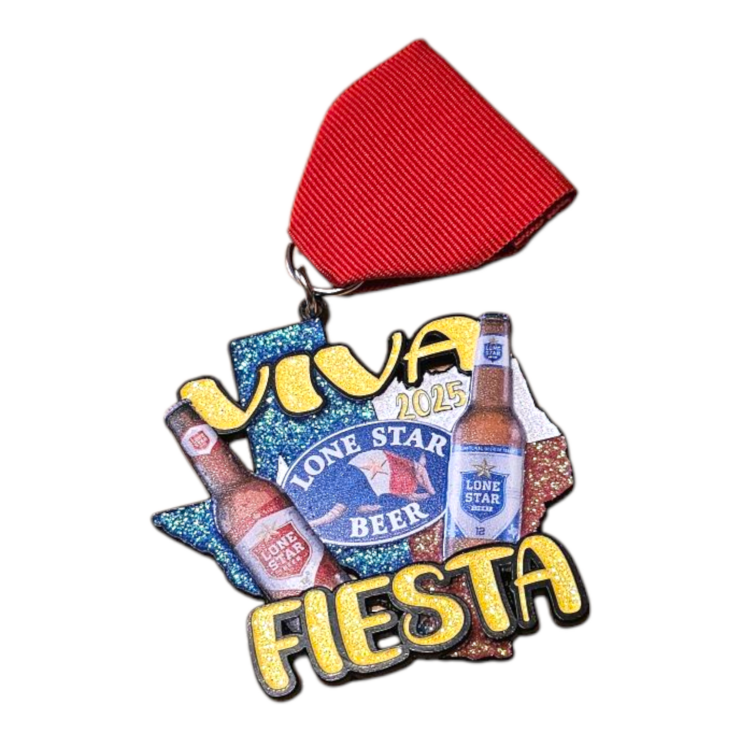 2025 Texas Viva Fiesta Lone Star Beer Fiesta Medal