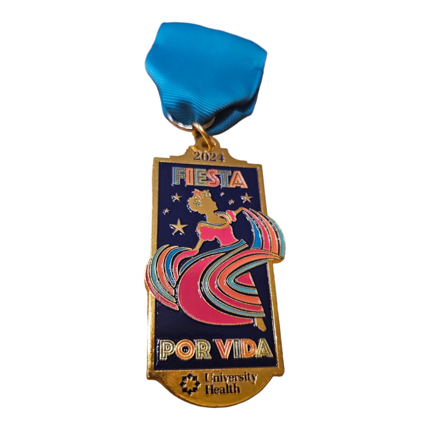2024 University Health Fiesta Por Vida Fiesta Medal