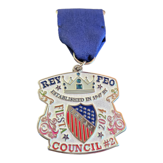 2024 Lulac Council #2 "Rey Feo" Fiesta Medal