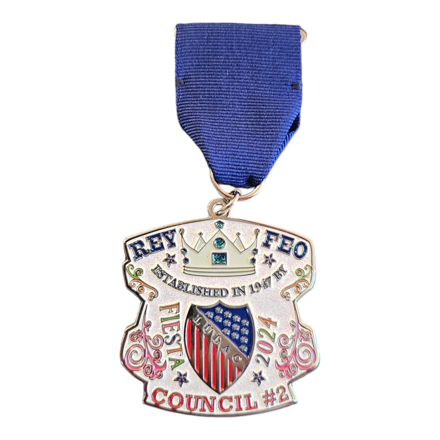 2024 Lulac Council #2 "Rey Feo" Fiesta Medal