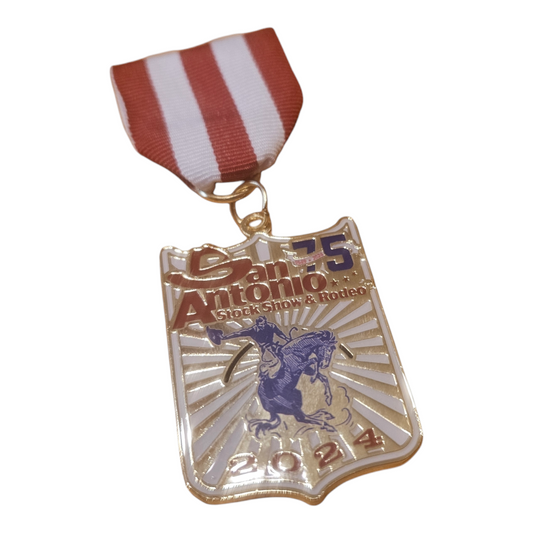 2024 San Antonio 75th "Stock Show & Rodeo" Fiesta Medal