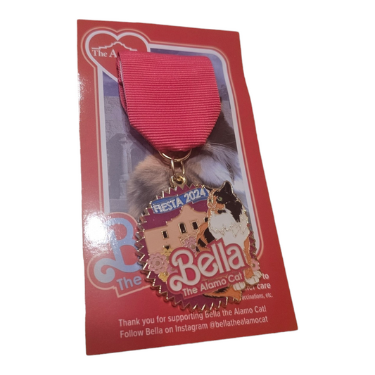 2024 Alamo "Bella" Alamo Cat Fiesta Medal