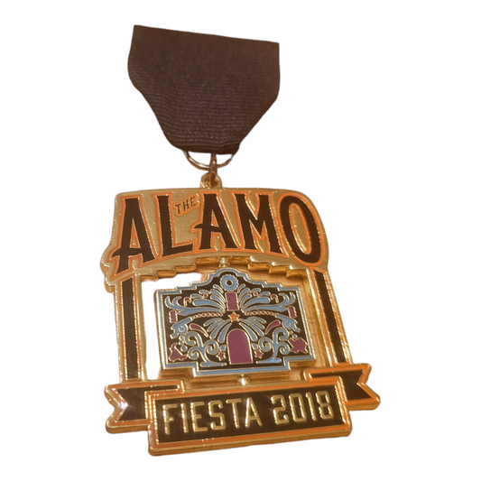 2018 "The Alamo" Fiesta Medal