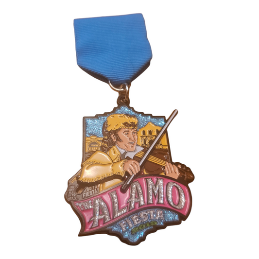 2019 "The Alamo" Davy Crocket Fiesta Medal