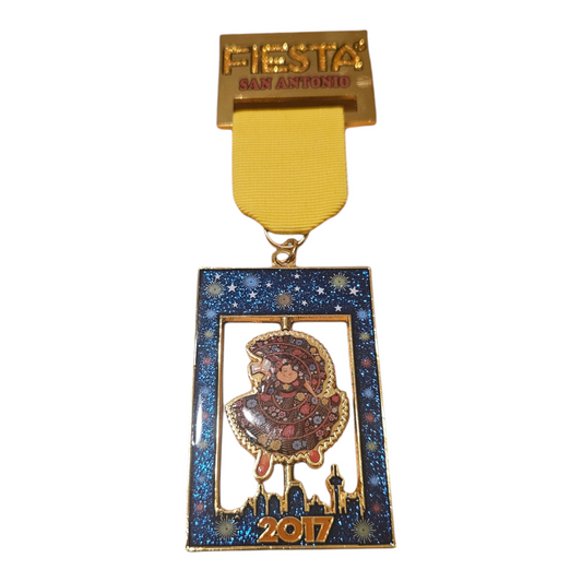 2017 San Antonio "Fiesta Poster" Fiesta Medal