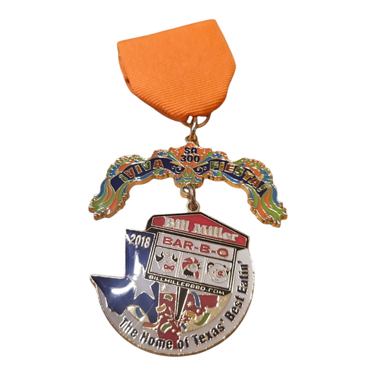 2018 Bill Miller Bar-B-Q "SA 300" Fiesta Medal