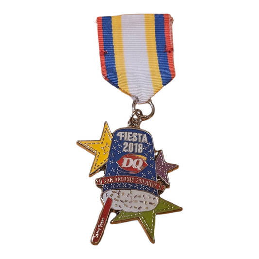 2018 Dairy Queen "Upside Down Blizzard" SA 300 Fiesta Medal