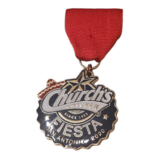 2020 Church's Chicken "Covid Fiesta" Fiesta Medal