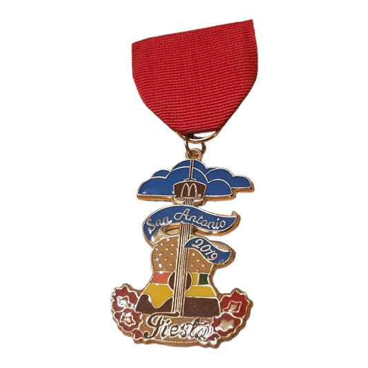 2019 McDonalds "Burger Guitar Tower" Fiesta Medal