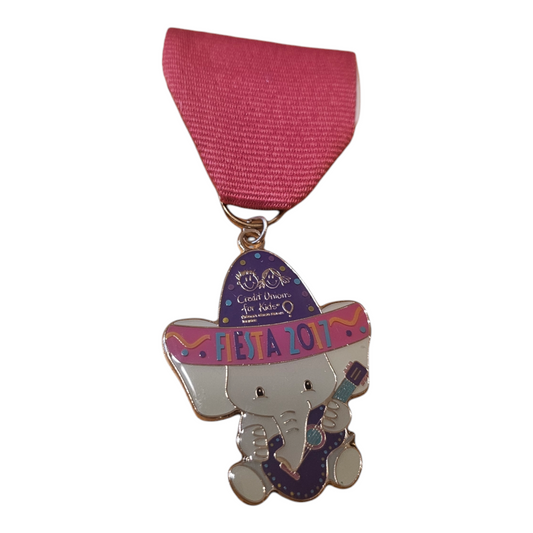 2017 Credit Union for Kids "Baby Elephant" Fiesta Medal