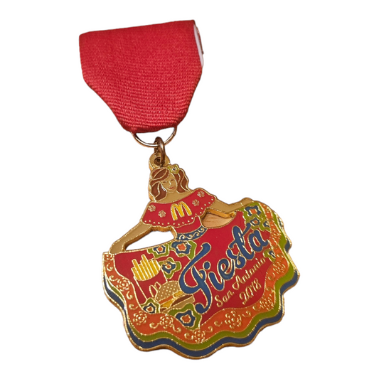 2018 McDonald's "Folklorico Dancer" Fiesta Medal