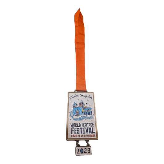 2023 Mission Concepcion "World Heritage Festival" Fiesta Medal Lanyard