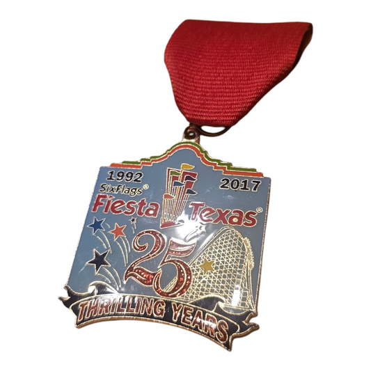 2017 Fiesta Texas "25 Thrilling Years" Fiesta Medal