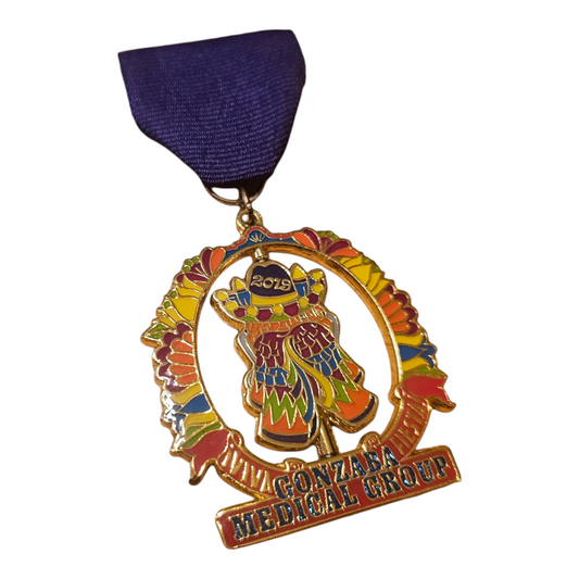 2019 Gonzaba Medical Group "Spinning Piñata" Fiesta Medal