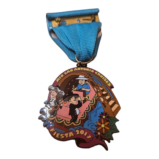 2017 Rio SA Cruises "River Mariachis" Fiesta Medal