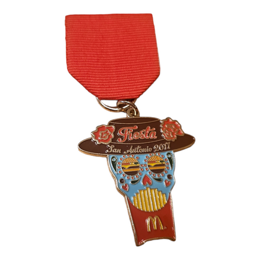 2017 McDonald's "SkullFry" Fiesta Medal