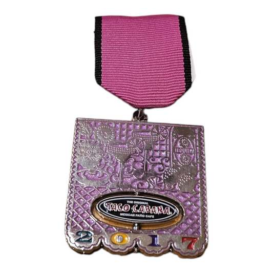 2017 Taco Cabana "Margarita Fiesta Flag" Spinner Fiesta Medal