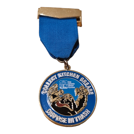 0 SAWS "Grease Monster Coin" Fiesta Medal