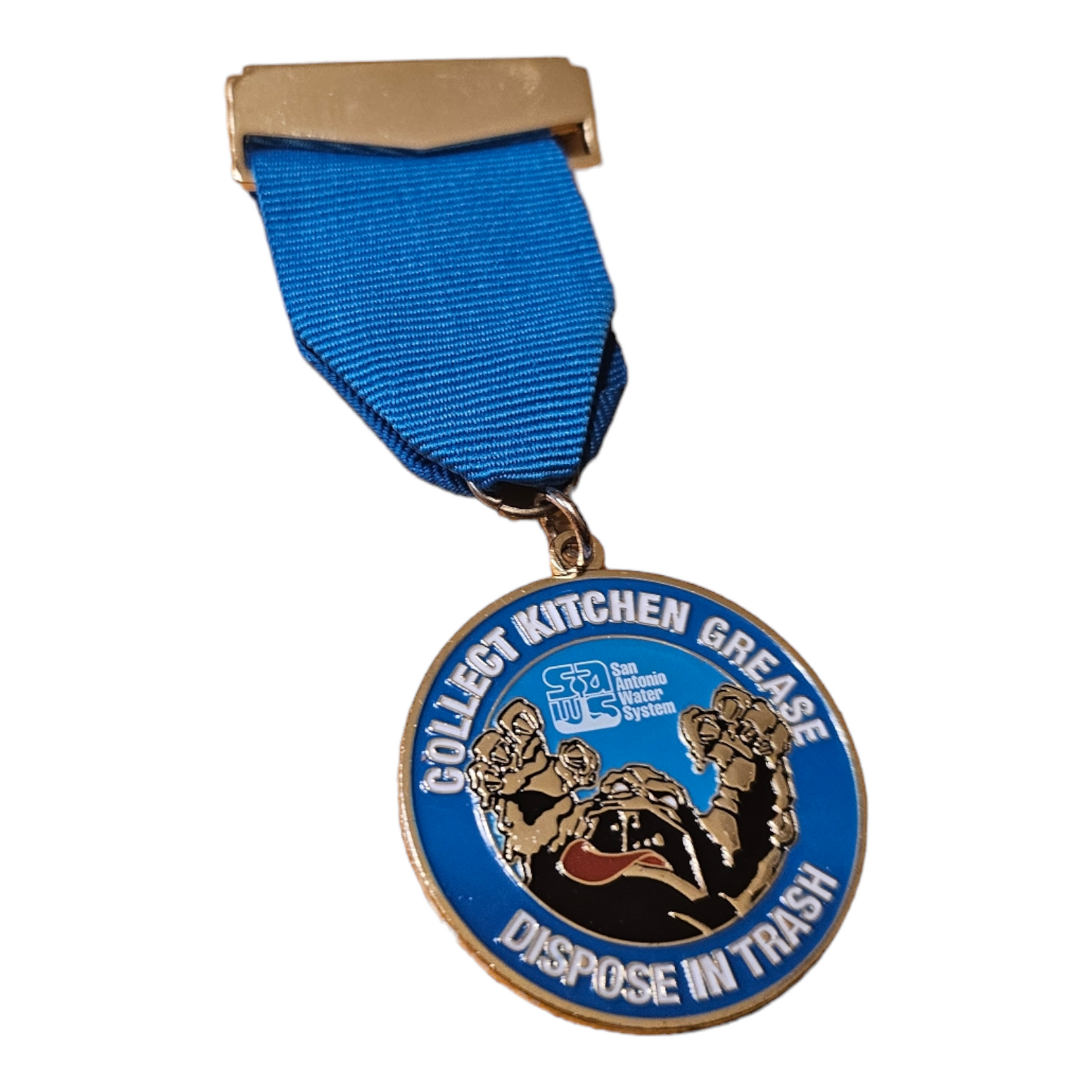 0 SAWS "Grease Monster Coin" Fiesta Medal