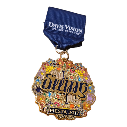2017 Davis Vision "Seeing Spinner" Fiesta Medal