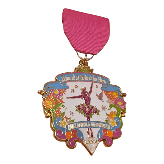 2024 Reina de la Feriade las Flores "Alexandria Werthman" Fiesta Medal