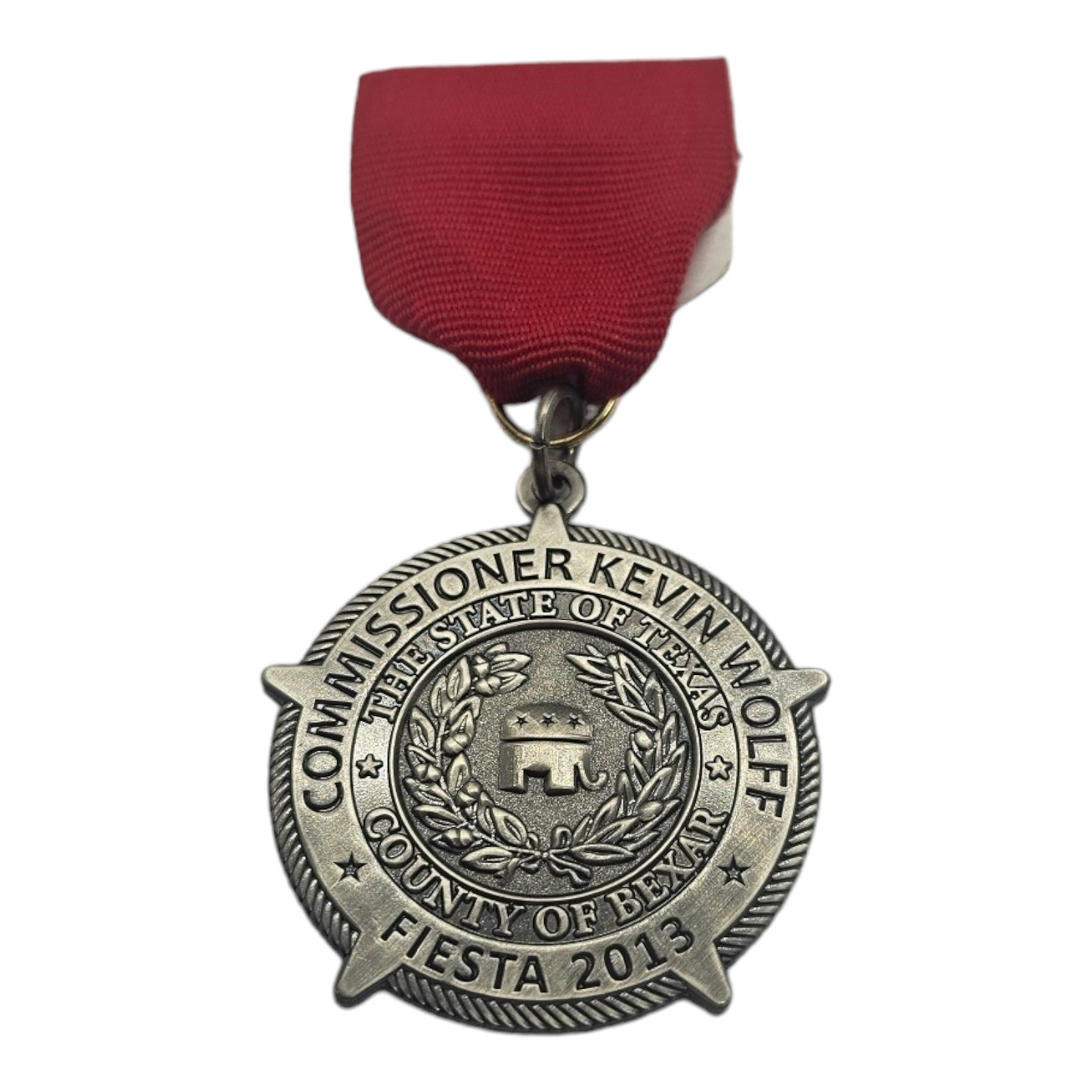 2013 Comissioner "Kevin Wolf" Republican Fiesta Medal