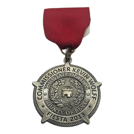 2013 Comissioner "Kevin Wolf" Republican Fiesta Medal