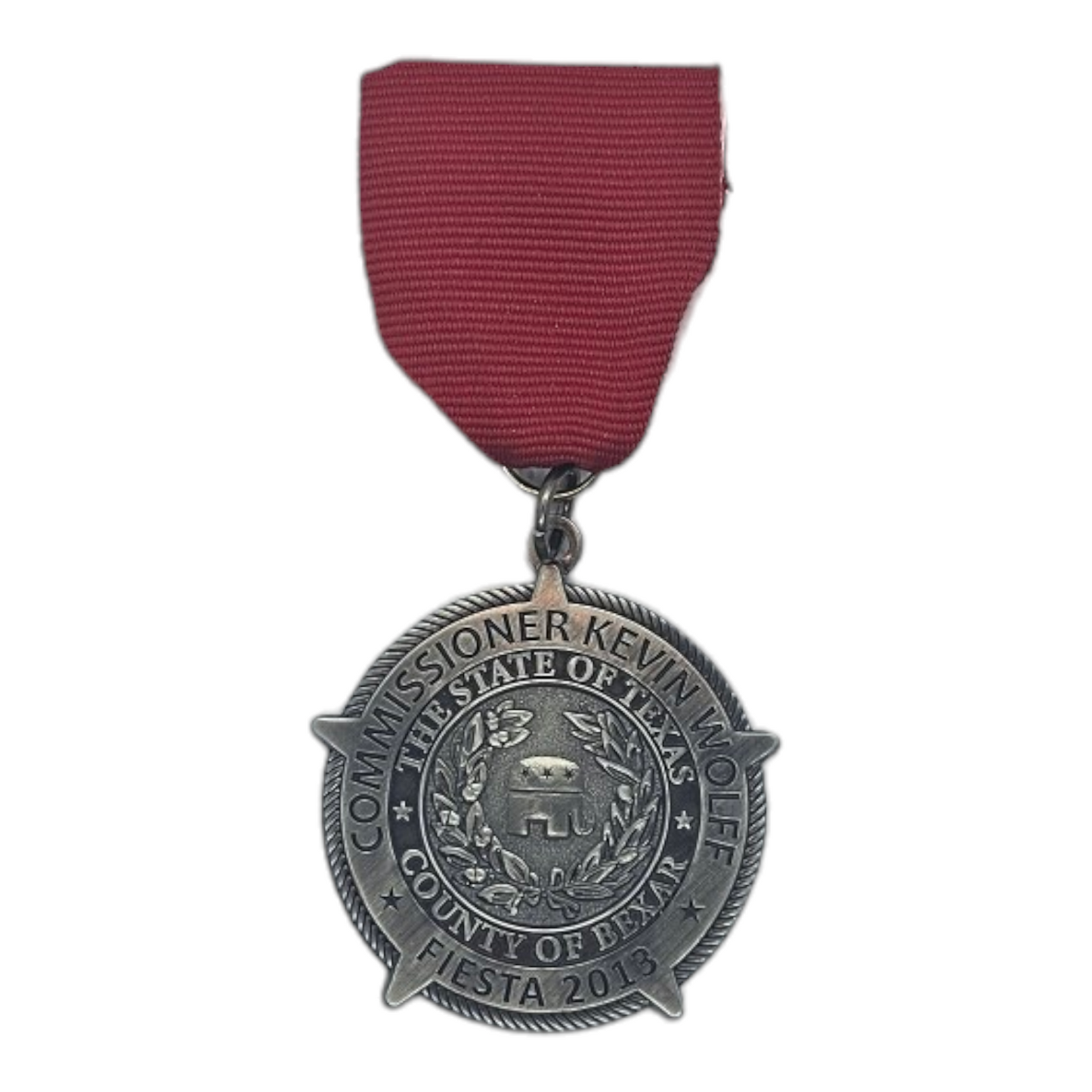 2013 Comissioner "Kevin Wolf" Republican Fiesta Medal