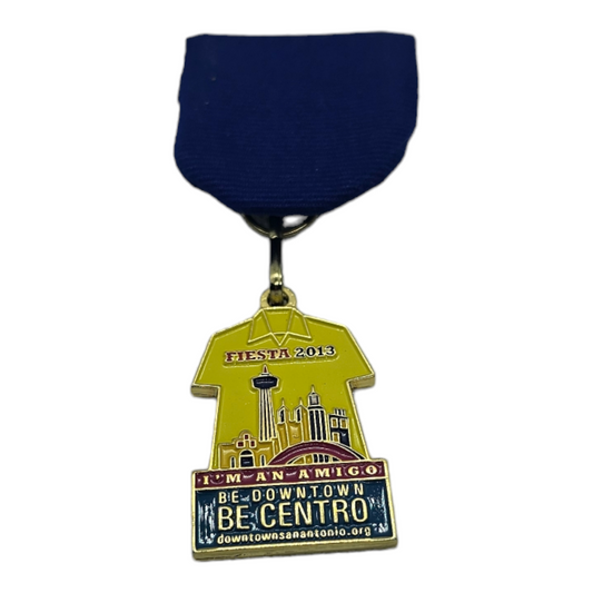 2013 Be Centro "Amigo Shirt" Fiesta Medal