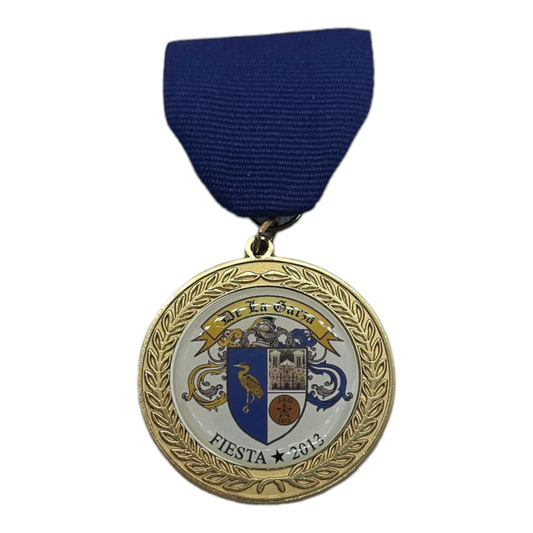 2013 De La Garza "Crest Coin" Fiesta Medal