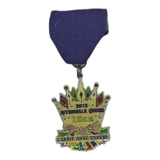 2013 Riverwalk Queen "Luke Crown" Carrie Ann Silvers Fiesta Medal