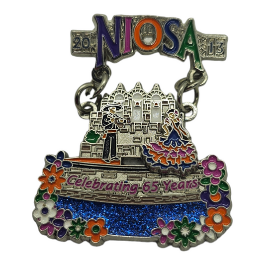 2013 Niosa "Foklorico Dancers" 65 years Fiesta Medal