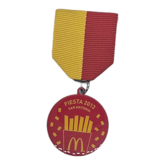 2013 McDonalds "Fries Coin" Fiesta Medal