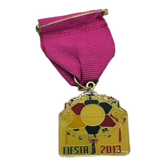 2013 Pinatas in the Barrio "A.U.E.D.A" Fiesta Medal