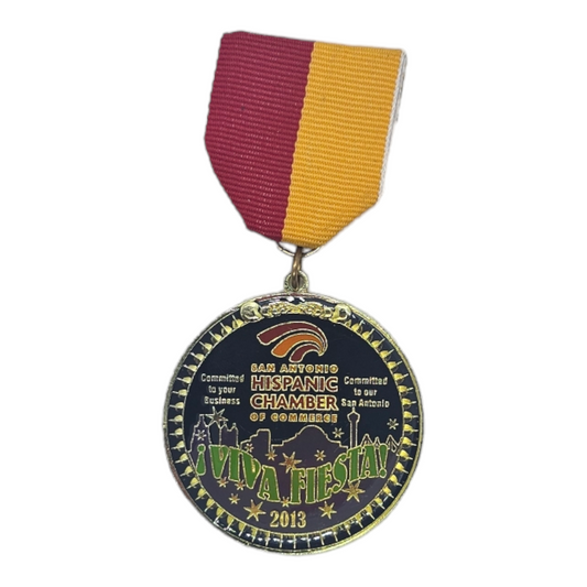 2013 Hispanic Chamber "Viva Fiesta Coin" Fiesta Medal