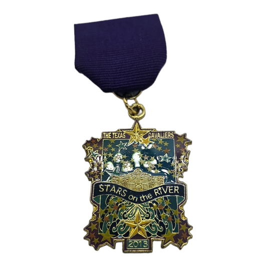 2013 Texas Cavaliers "Stars on the River" Fiesta Medal