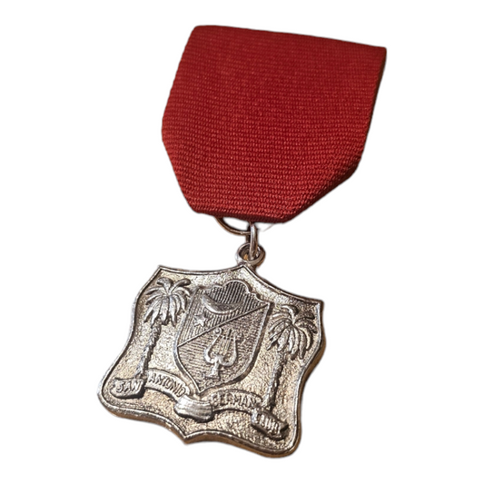 2008 Fiesta German "925 Silver" Crest Fiesta Medal